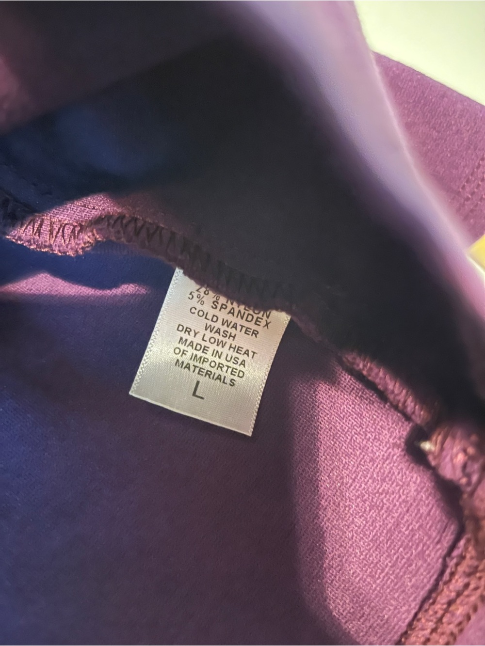 Pinup Girl Clothing x Laura Byrnes “Jane”Cropped Top in Purple - Picture 5 of 5